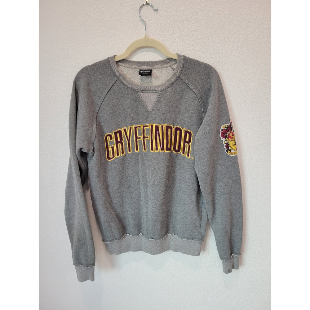 Universal Studios Harry Potter Gryffindor Sweatshirt Women S Gray Crewneck